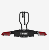 Bike Rack, trailer hitch carrier EasyFold 3 2bike (2 rattale, 13pin)