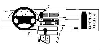 Trim Frame BMW 3 E46 98-
