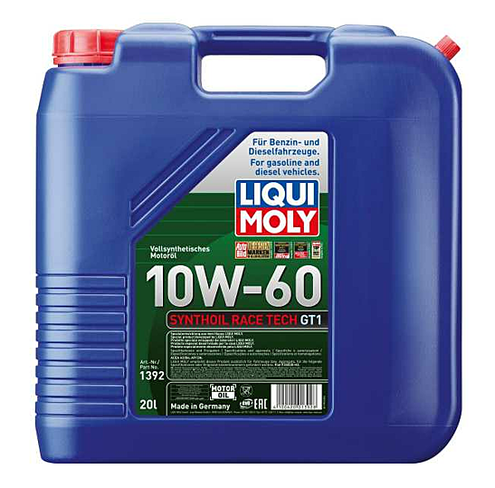 Engine Oil RT GTI t.sünt. 10W-60 20L