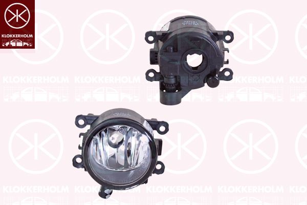 Front Fog Light TRAFIC III Buss (JG_), CAPTUR I (J5_, H5_)
