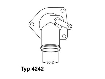 Thermostat, coolant MERIVA, VECTRA C ...