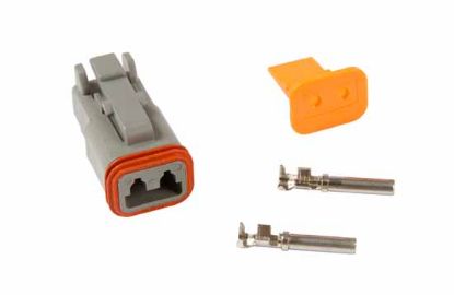 Plug 2 PIN komplekt tava crimp