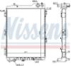 Radiator, engine cooling AUDI 90