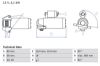 Starter MONDEO III, TRANSIT Buss