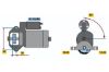 Starter MONDEO III, TRANSIT Buss