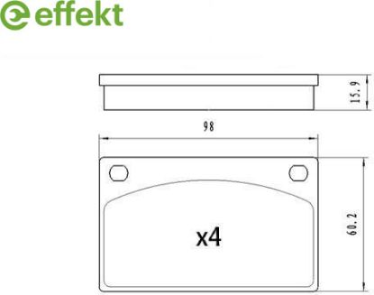 Brake Pad Set, disc brake VOLVO