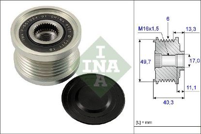 Alternator Freewheel Clutch Nissan