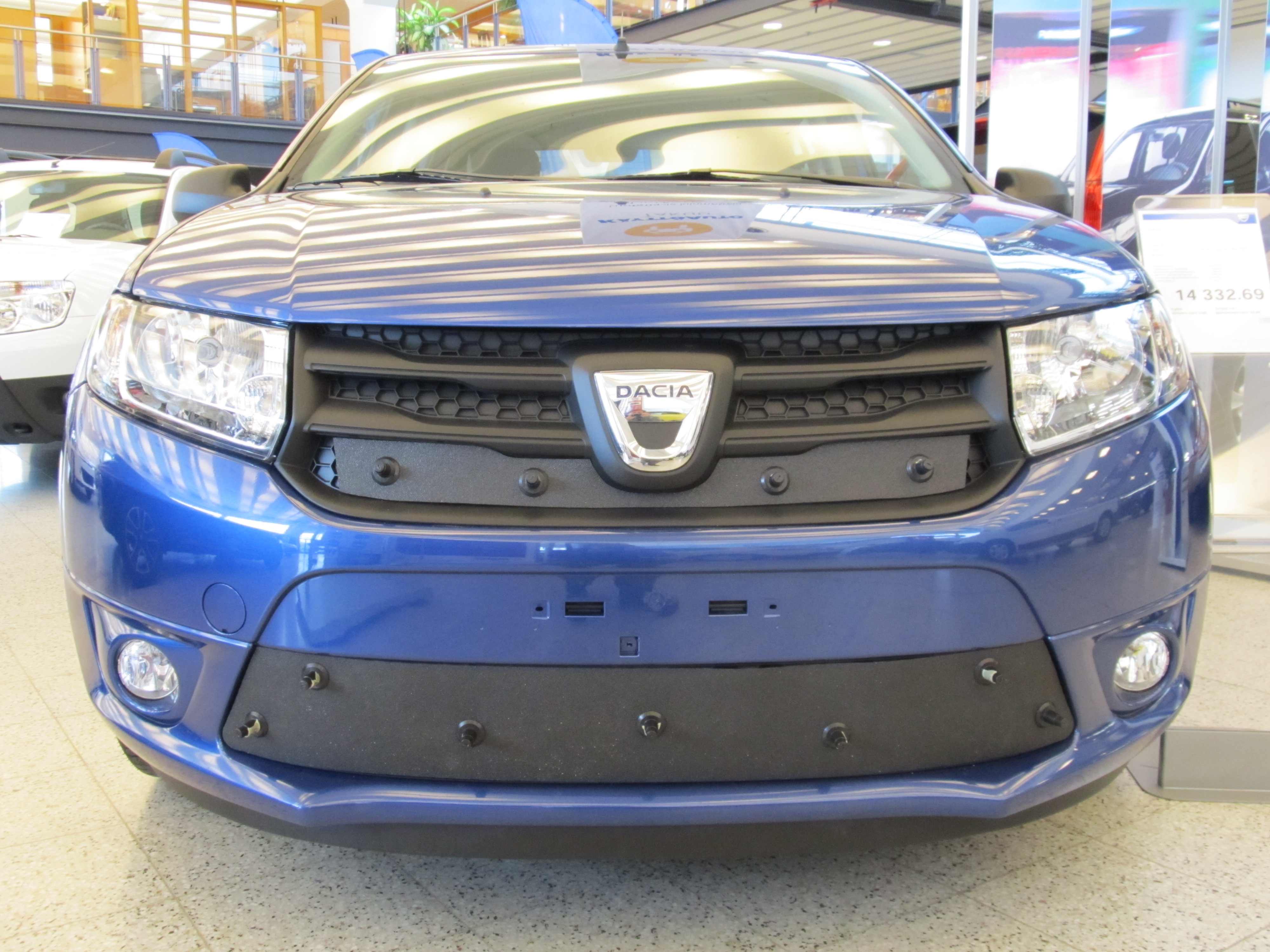 Trim/Protection Strip, radiator grille Dacia Sandero/Stepway 2012-2016