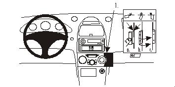 Trim Frame Toyota Celica 00-
