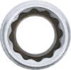 Socket Wrench Insert 1/2" Deep Socket,12-pt, 14 mm