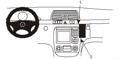 Trim Frame MB S-Class 00-