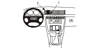 Trim Frame Audi A4/S4 95-01