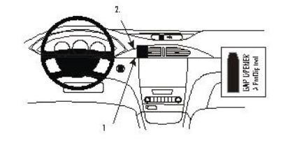 Trim Frame Renault Laguna 01-