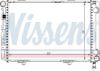 Radiator, engine cooling MERCEDES 124 - 200D  84-