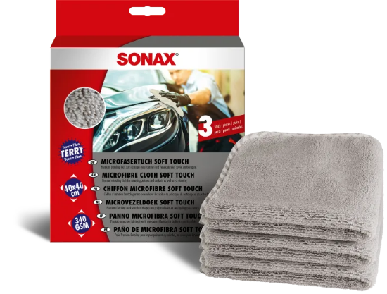 Cleaning Cloth Soft Touch mikrokiudlapp, 40x40cm, 3tk
