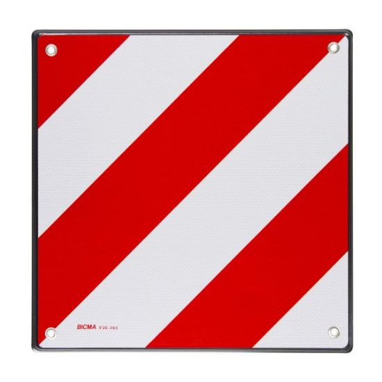 Extension Set, trailer hitch bike carrier Rear Warning Sign - HISPAANIA