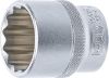 Socket Wrench Insert Socket, 12-point : 12.5 mm (1/2") : 28 mm