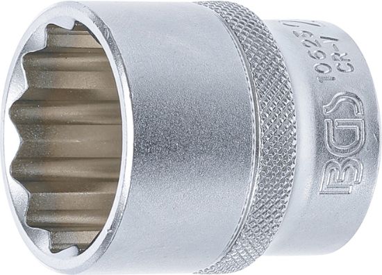 Socket Wrench Insert Socket, 12-point : 12.5 mm (1/2") : 28 mm