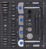 Turn/Reset Tool Set, brake caliper piston 2/3 Tool Tray: 50-piece Brake Piston Wind-Back Set