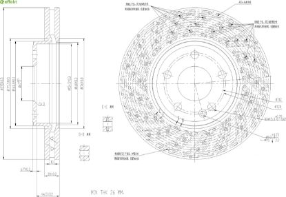 Brake Disc MERCEDES