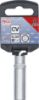 Socket Wrench Insert 1/4" Deep Socket "Gear Lock", 8 mm