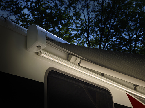 Mounting Set, roof rack TO 5200 LED Mounting Rail 3,5m (valge)