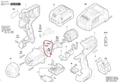 Rotating Ring, impact wrench Vedrufiksaatorrõngas 1/2" mutrikeerajale