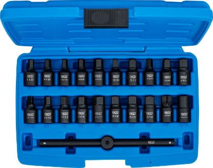 Oil Sump Wrench Set 3/8" Õlikorgi võtmete komplekt 21 osa