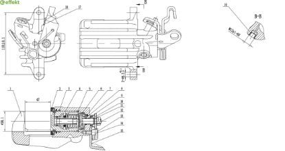 Brake Caliper VAG - 1K0 615 424A Brake Caliper VAG - 1K0 615 424A