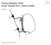 Mounting Set, roof rack Ford Transit H3 14-
