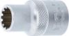 Socket Wrench Insert 1/2" Socket "Gear Lock", 11 mm