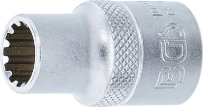 Socket Wrench Insert 1/2" Socket "Gear Lock", 11 mm