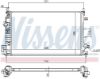 Radiator, engine cooling SAAB 9-3 1.9 TID   07-