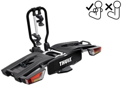 Bike Rack, trailer hitch carrier EasyFold XT F 2 (2 rattale,13pin) - FIX4BIKE