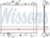 Radiator, engine cooling OPEL AGILA B 1.0-1.2 08-