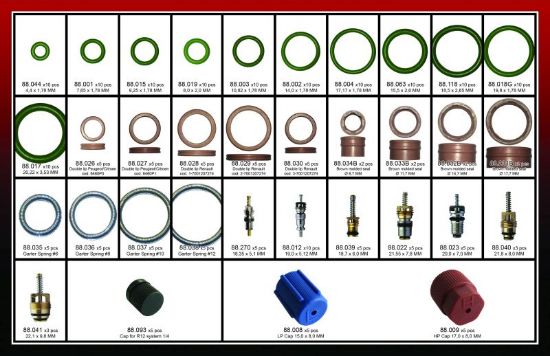 Gasket, coolant pipe A/C tarvikute komplekt Prantsuse autodele