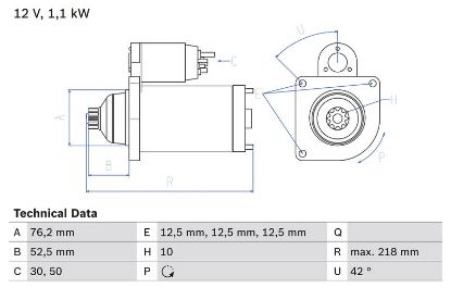 Starter GOLF V (1K1), PASSAT (3C2) Starter GOLF V (1K1), PASSAT (3C2)