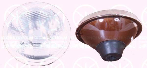 Insert, headlight Universaalne H4 17,5lx 165mm.