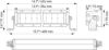 Spotlight 13" ECE ref. 40, 3800lm, 12/24V 354mm