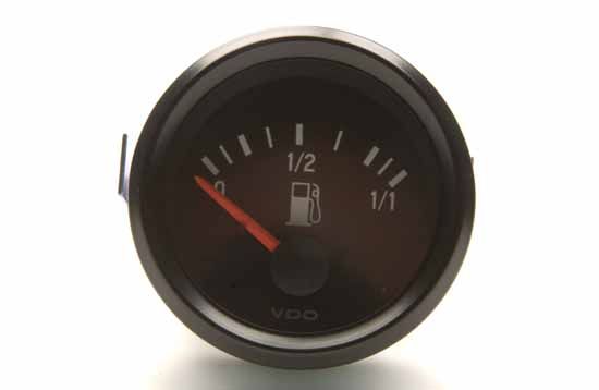Fuel Gauge vibuandurile 24V 52mm 0-1/1 international