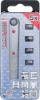 Reversible Ratchet Bit Ratchet Wrench Ultra Thin, with 2 cross- and 2 slo