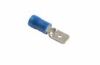 Terminal, electric universal parts plaatpistik 6.3x0.8mm sinine