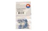 Terminal, electric universal parts plaatpistik 6.3x0.8mm sinine