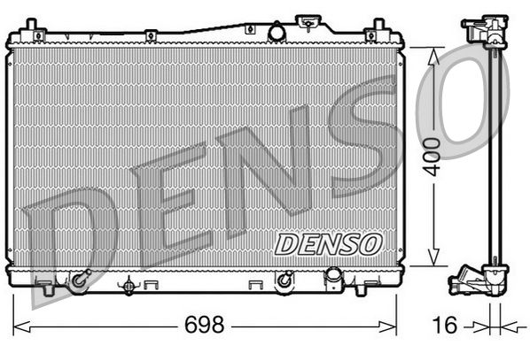 Radiator, engine cooling HONDA Stream 1.7 i Aut. æ01