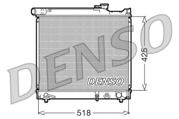 Radiator, engine cooling SUZUKI Vitara 2.0 TD / Grand