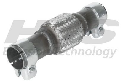Flexible Pipe, exhaust system 41/46x242mm punutud sisu klambritega