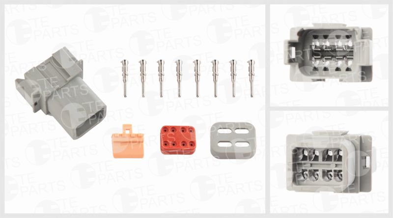 Cable Connector Kit 8 PIN komplekt DEUTSCH: DT04-8PA