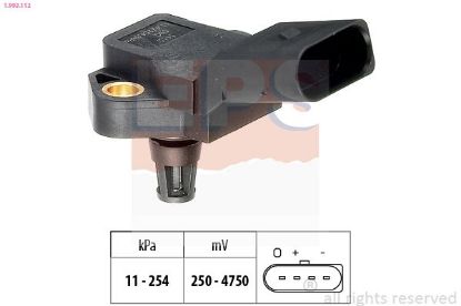 Air Pressure Sensor, altitude adaption 038 906 051 D AUDI