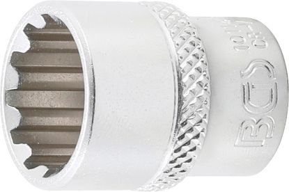 Socket Wrench Insert 1/4" Socket "Gear Lock", 14 mm