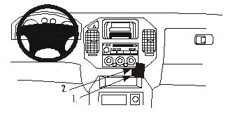Trim Frame Mitsubishi Pajero 00-